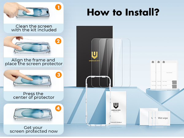 Screen Protector for iPhone 15