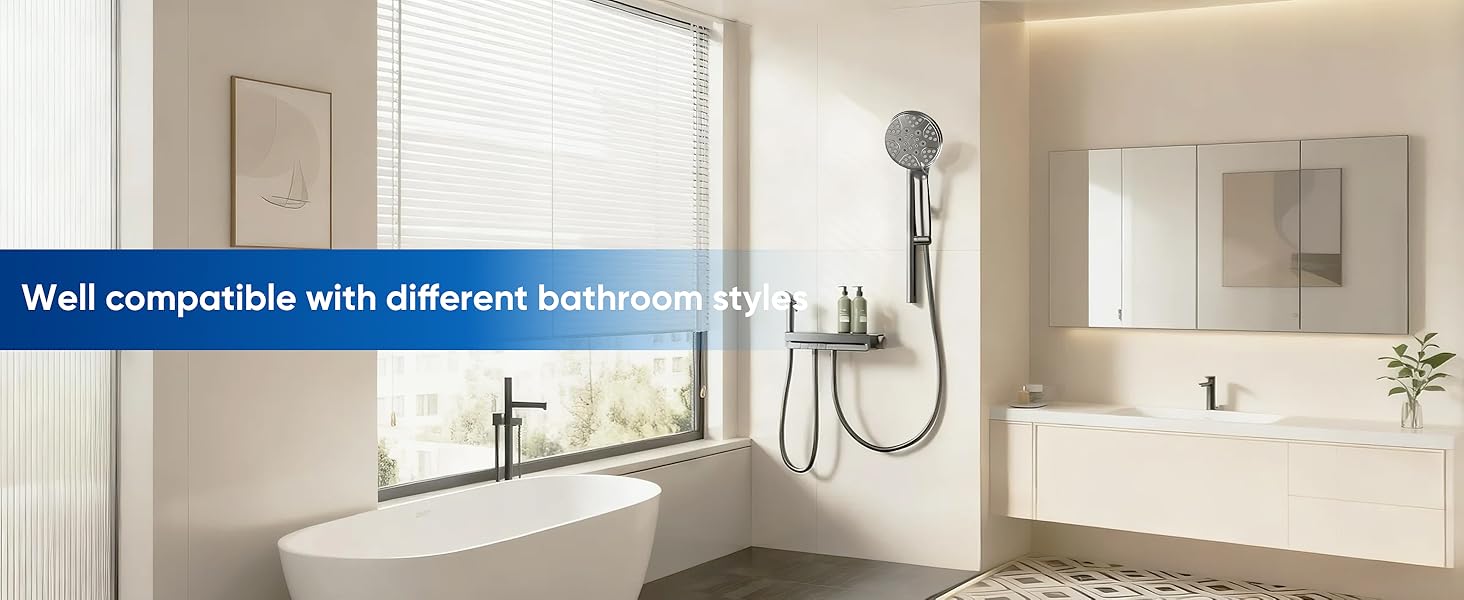 rainfall shower head