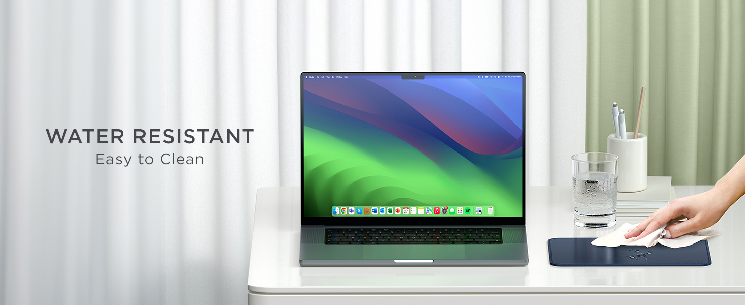 Vegan-Leather Premium Mouse Pad