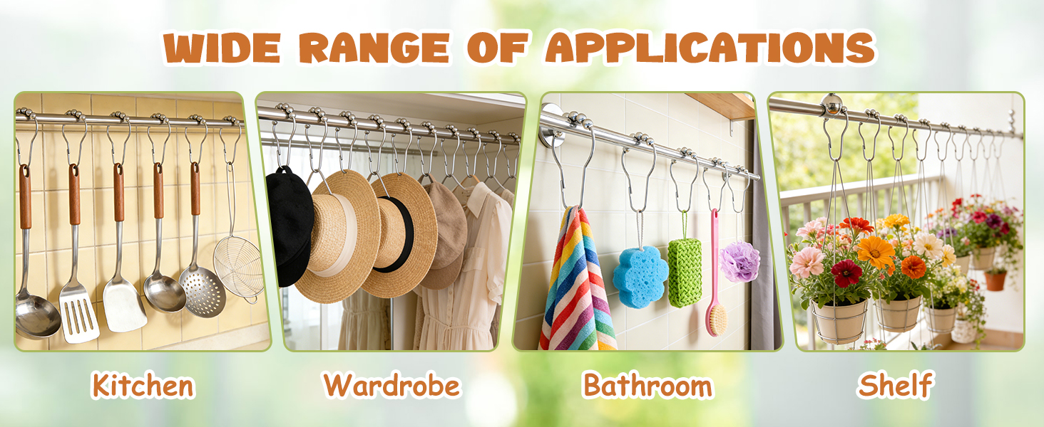 Shower Curtain Hooks
