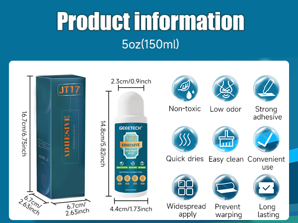 3D Printing Adhesive Glue