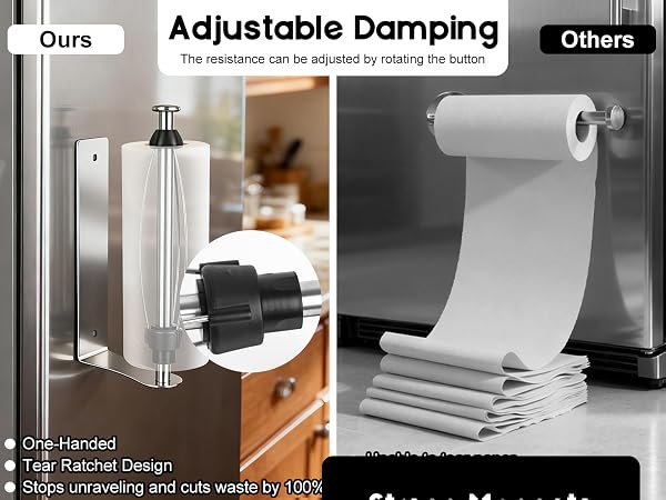 magnetic paper towel holder