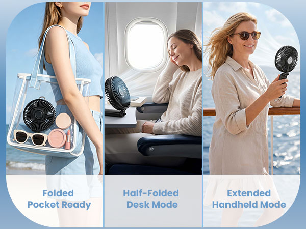 travel fans portable