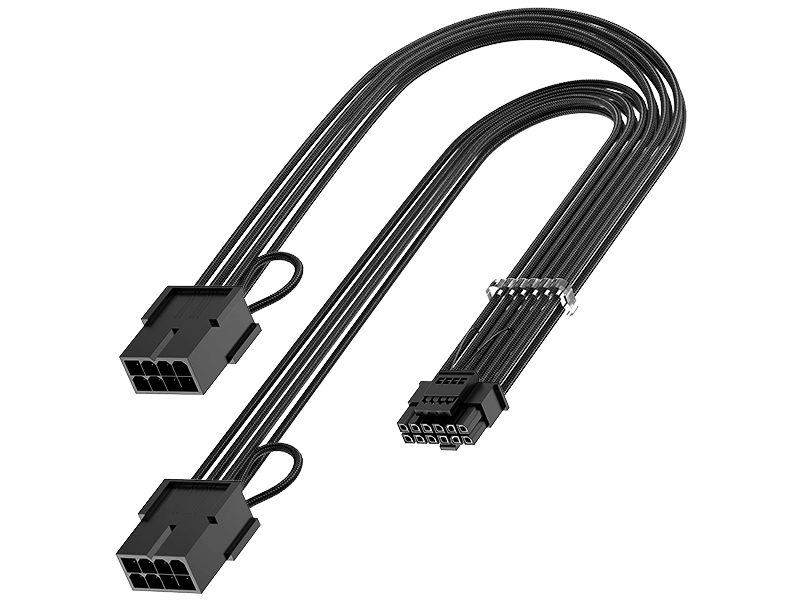 16 pin to 2x8 pin gpu psu extension cable