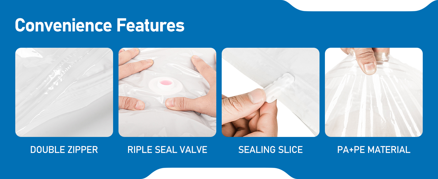 Vacuum Bags with Electric Pump