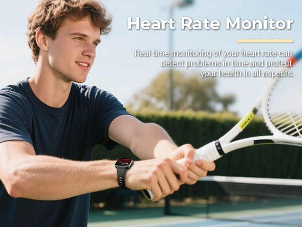 Smart watch heart rate monitoring function