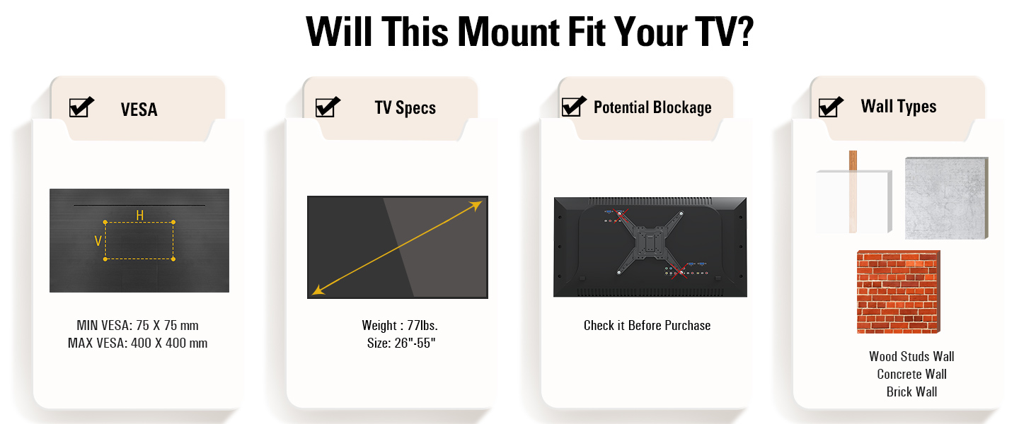  Perfect Center Design Wall Mount TV Bracket