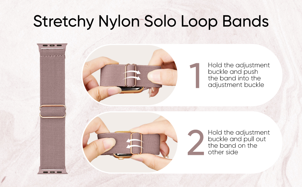stretchy apple watch band