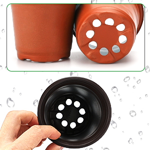 plastic nursery pots