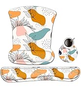 AIMSA Ergonomic Keyboard Wrist Rest and Mouse Pad with Wrist Support Set, Memory Foam Non-Slip Ru...