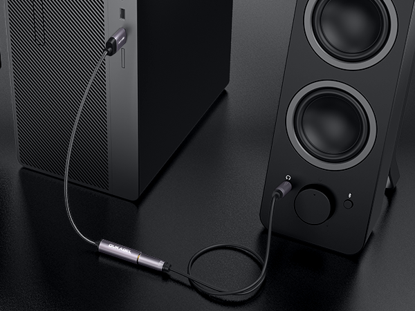 USB to 1/4 inch audio adapter