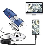 Ninyoon 2K USB Digital Microscope for Android PC, 40-1000X Microscope Super HD Endoscope Magnifie...