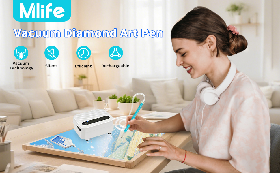 diamond painting pen with vacuum pump for diamond painting