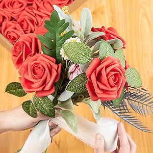 red roses