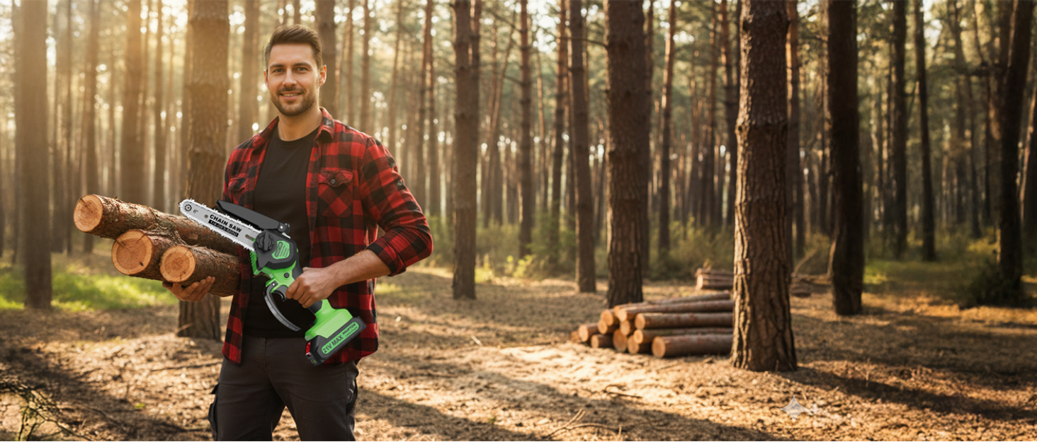 6 inch mini chainsaw