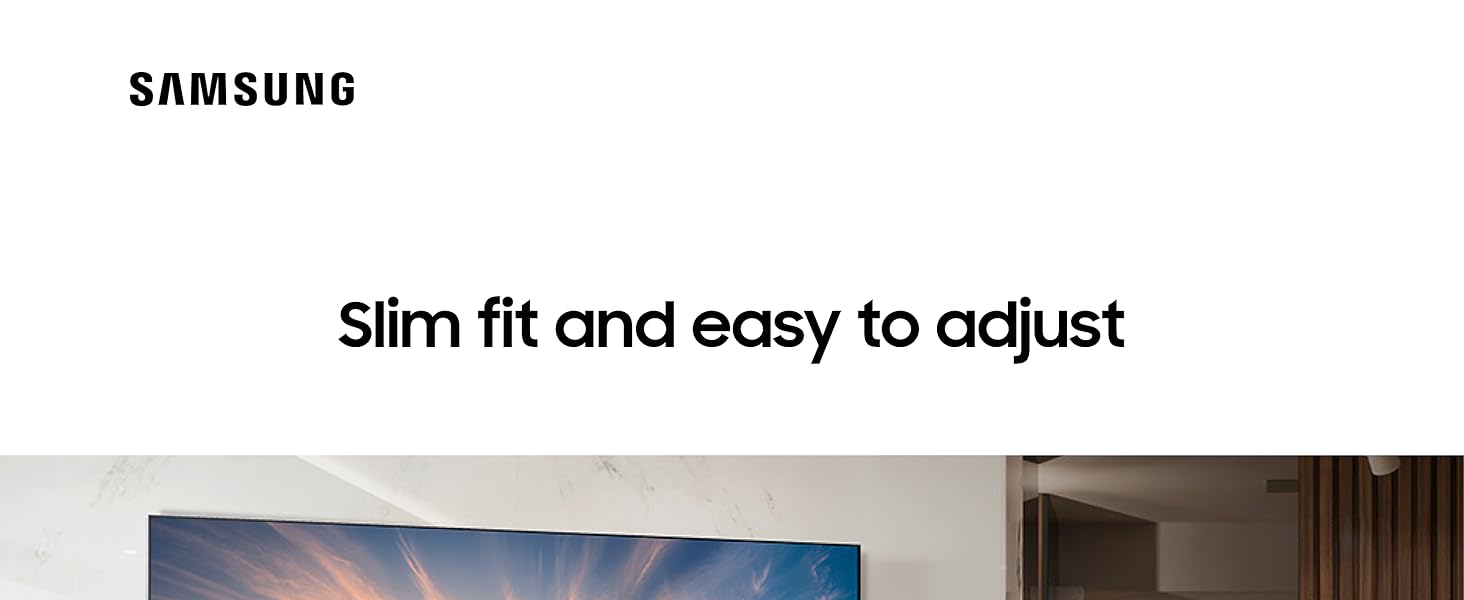Slim fit and easy to adjust