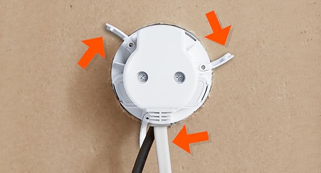 concealer cover grommets voltage bridge through media wires box mount wiretap plates relocation cord