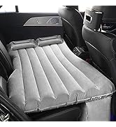 Haomaomao Travel Car Air Mattress, Inflatable with Air Pump and Two Pillows, Portable for Camping...