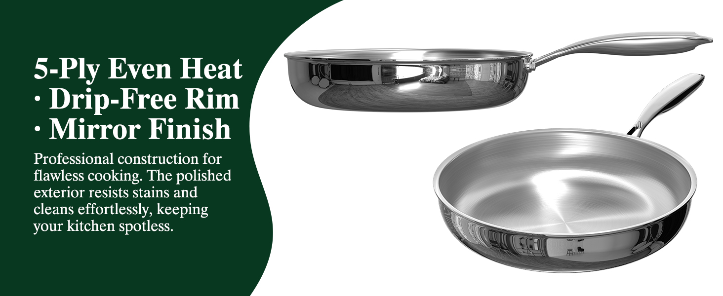 stainless steel pan
