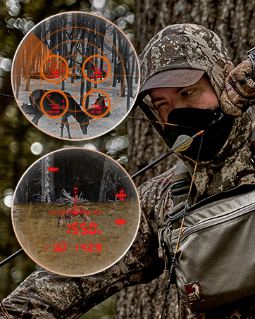 mileseey thermal monocular laser rangefinder night vision binoculars