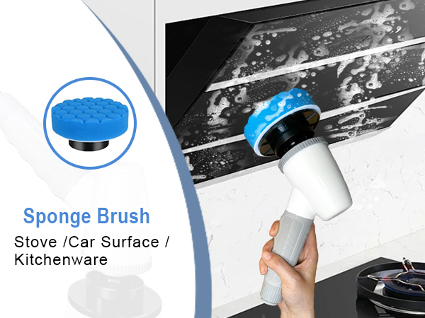 cleaning scrubber electric