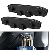 Linkstyle 2 Pcs Car Seat Headrest Hooks, for Tesla Model 3/Y 2025-2017, Universal Back Seat Hooks...