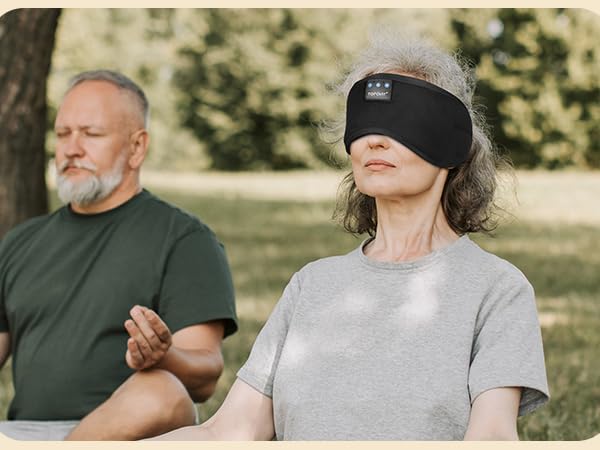 Sleep Mask Headphones Wireless Bluetooth