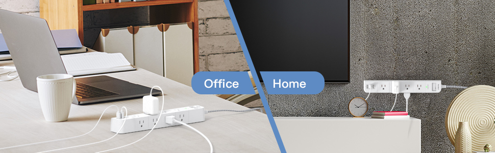 power strip for home office dorm essential