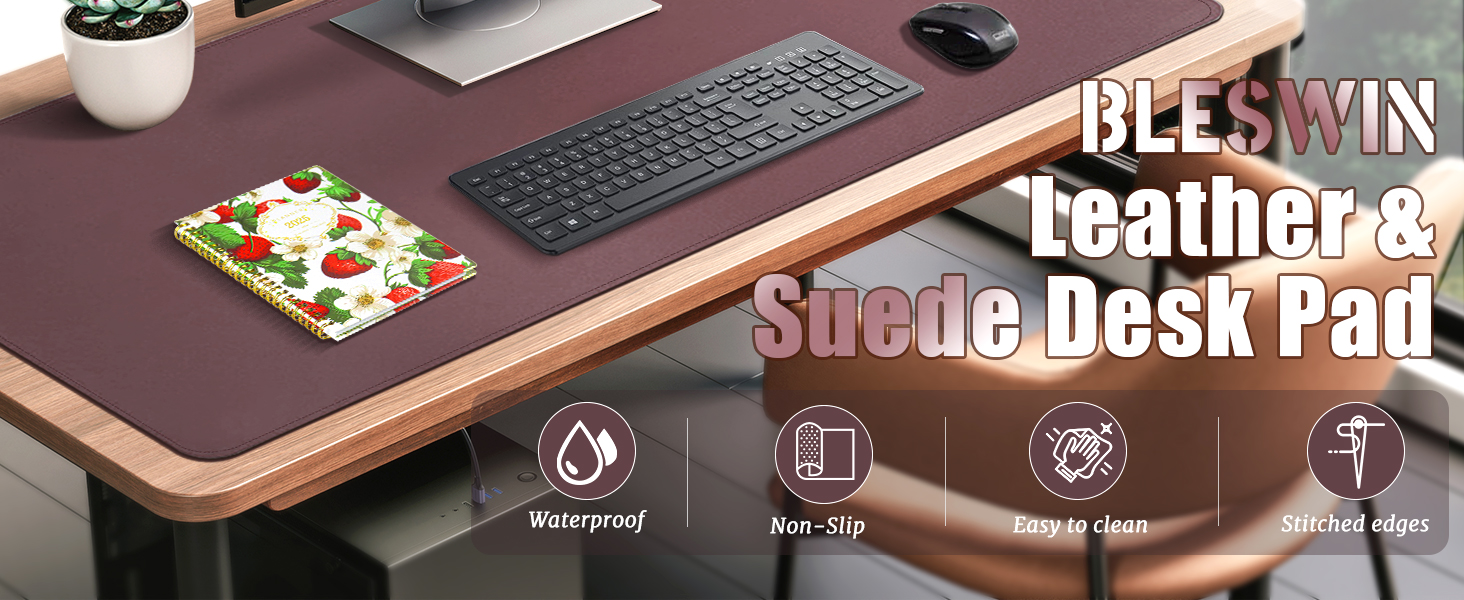 Leather Desk Pad Protector