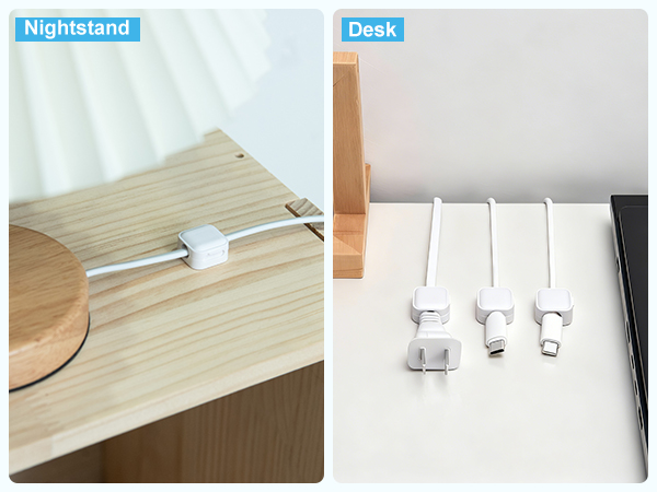 showcase in nightstand and office desk