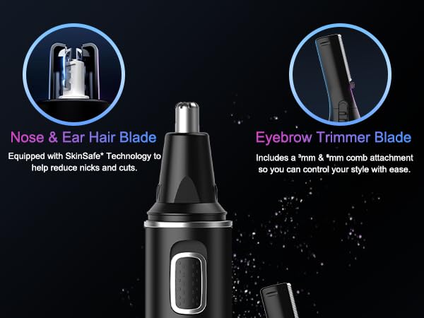 nose trimmer for men rechargeable
