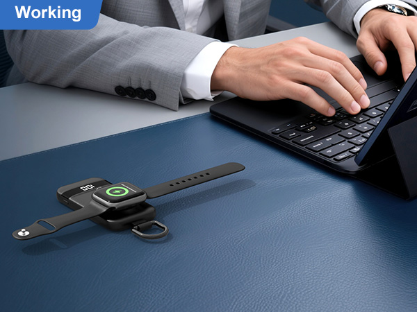 Portable Charger for Apple Watch Fast Charging iWatch working Camping Travel Essentials Accessories