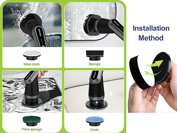 electric spin scrubber