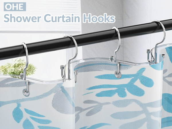 shower curtain hooks