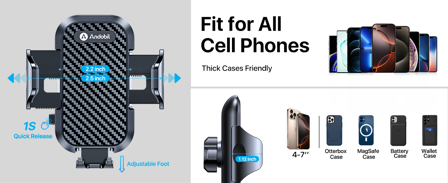 fit for iphone 16 pro max / iphone 16 pro /iphone 15 pro max /samsung galaxy s24 and more