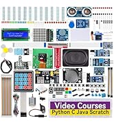 SunFounder Raphael Ultimate Starter Kit for Raspberry Pi 5 4 B 3B B+ 400, Zero 2 W, RoHS Complian...
