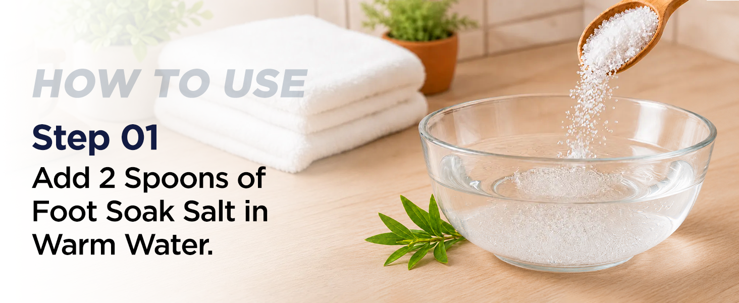 foot soak salts