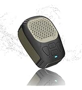 Wearable Outdoor Speaker, Clip-On Wireless Jobsite Speaker, Mini Speakers Up to 30 Hours Play tim...
