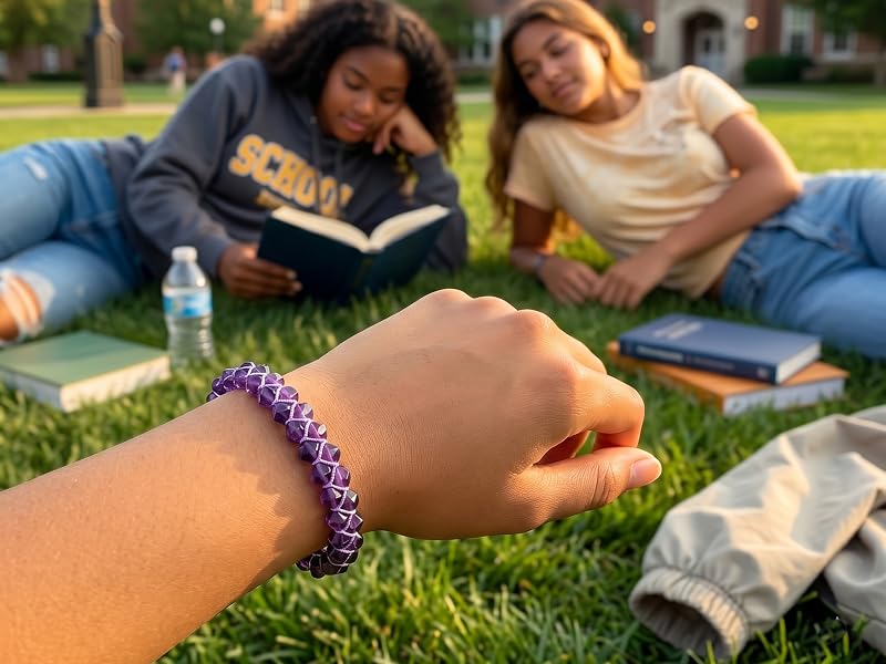 Double Layer Braided Bracelet