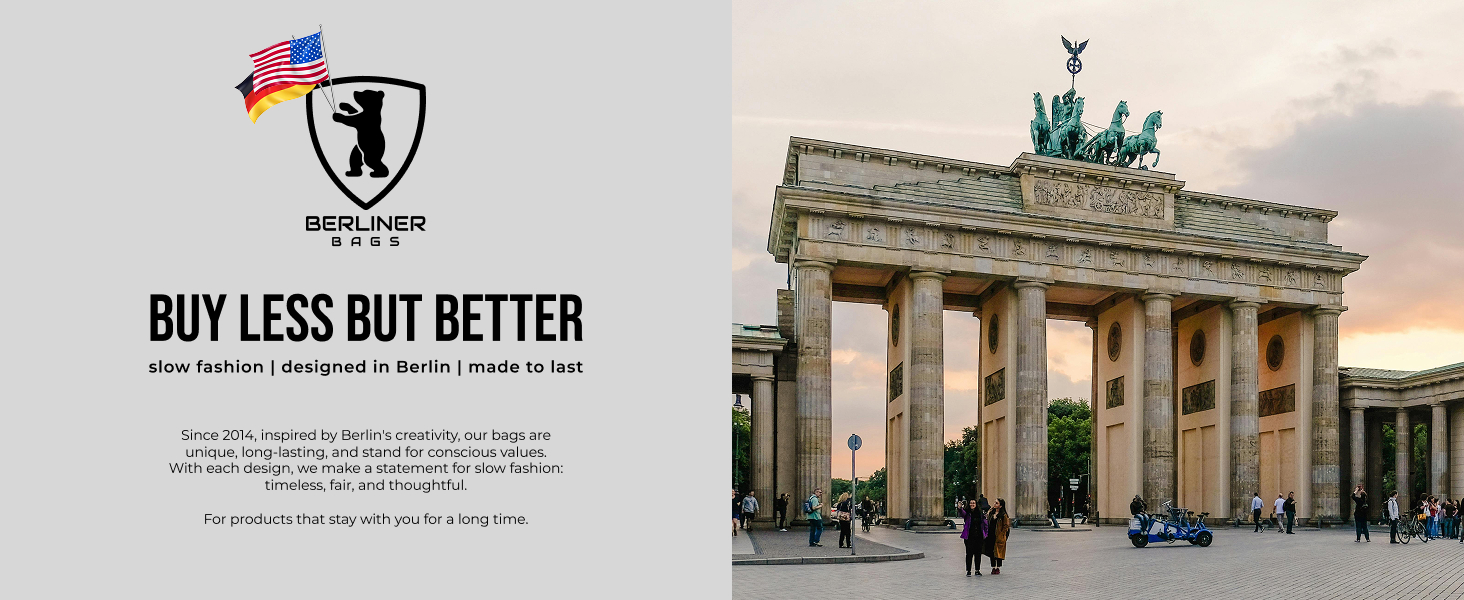 Berliner Bags mens leather wallet, designed in Berlin and made to last