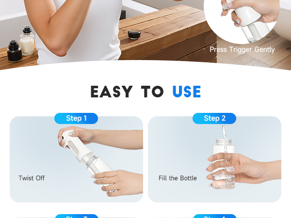 spray bottle for hair