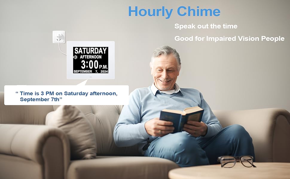 Digital Calendar Alarm Day Clock