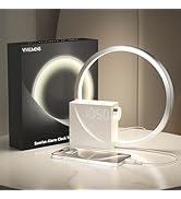 Vivilumens Sunrise Digital Alarm Clock, White Noise Sound Machine, Sleep Aid Timer with USB Port,...