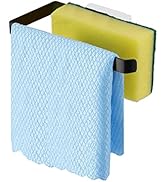 GAViA Kitchen Sink Sponge Holder - Sponge and Dish Cloth Hanger, Adhesive Rustproof Kitchen Sink ...
