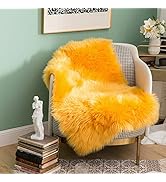 MIULEE Luxury Super Soft Fluffy Area Rug Faux Fur Rectangle Rug Decorative Plush Shaggy Carpet fo...