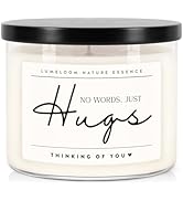 LUMELOOM Sympathy Gifts for Loss of Loved One, Memorial Gifts, 14.5oz, Large 3-Wick Lavender Scen...