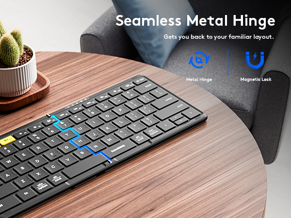 Seamless Metal Hinge