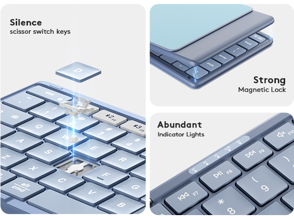 full size folding keyboard