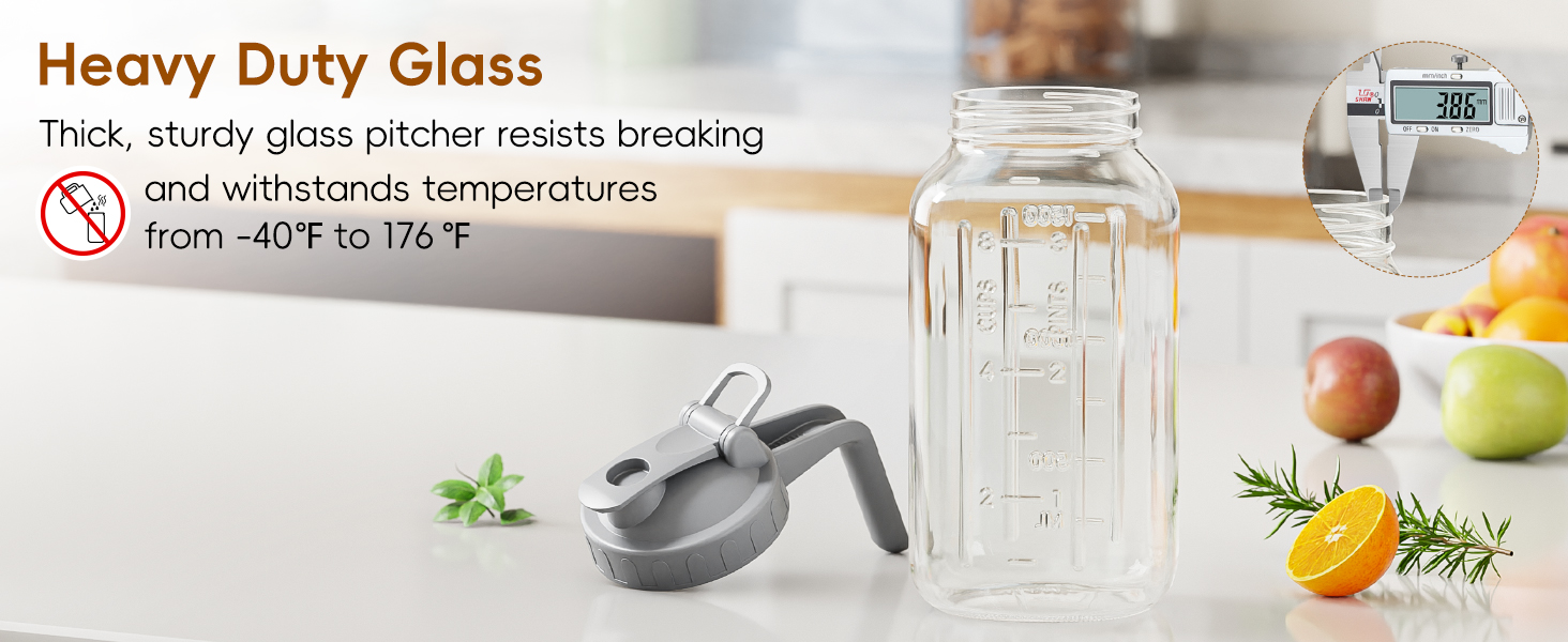 pitcher with lid