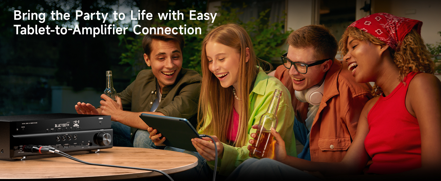 TRS to Dual 6.35mm TS Breakout Cable